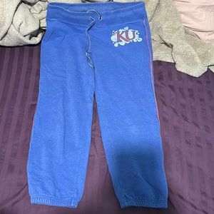 Kansas U sweatpants from Pink never worn